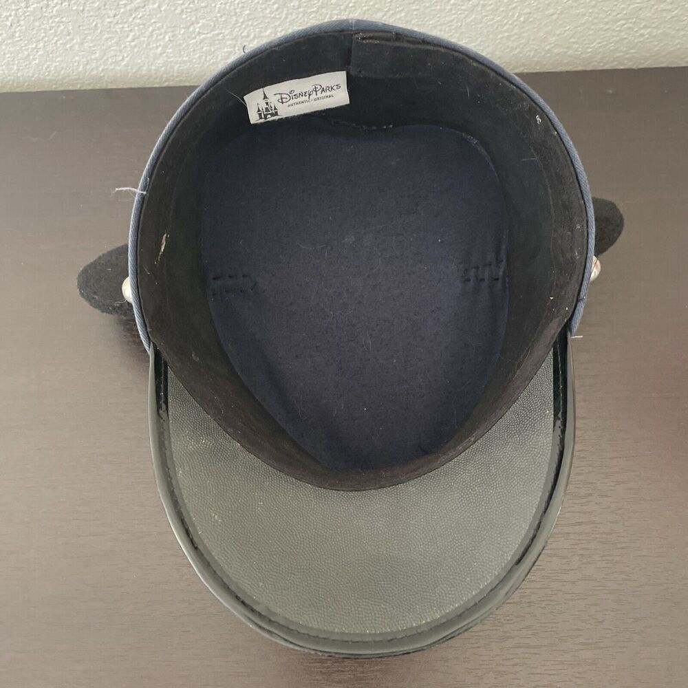 Disney Parks Mickey Mouse Ear Conductor Hat Red Car Trolley Size S/MD *READ* - Picture 7 of 12